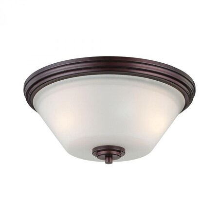 Thomas Pittman 2-Light Ceiling Lamp in Sienna Bronze 190071719